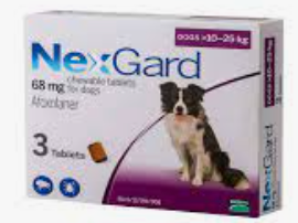 NexGard Chewable Large 10-25Kg Violet / Piece